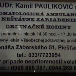 Paulikovič Kamil MUDr.